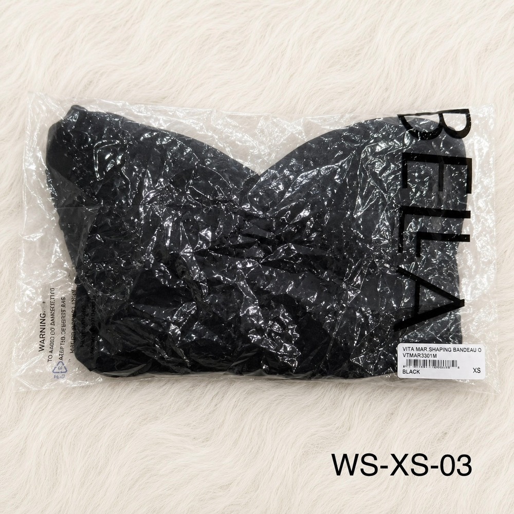 COSABELLA Vita Mar Shaping Bandeau One Piece Swimsuit Black / Size XS - NWT - Picture 11 of 12